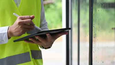 Adjuster Adding Property Data To Tablet 