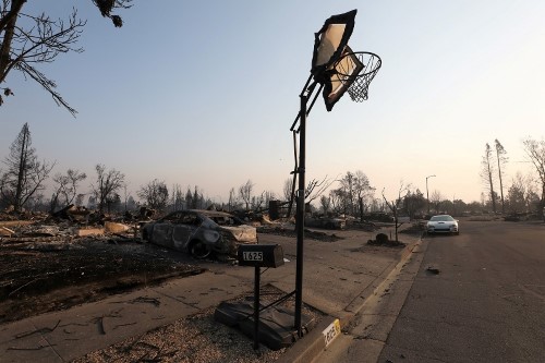 Devastation From California Wildfires 