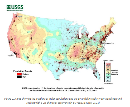 USGS map Figure 2 - global map
