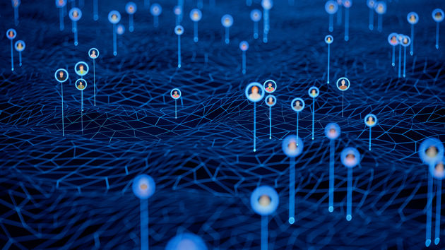 Pinpoints with people