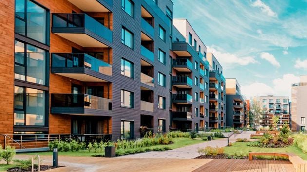 Modern Condominium Buildings 