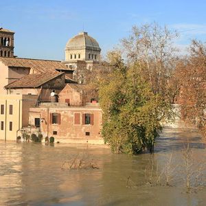 Flooding Of Italian Town 
