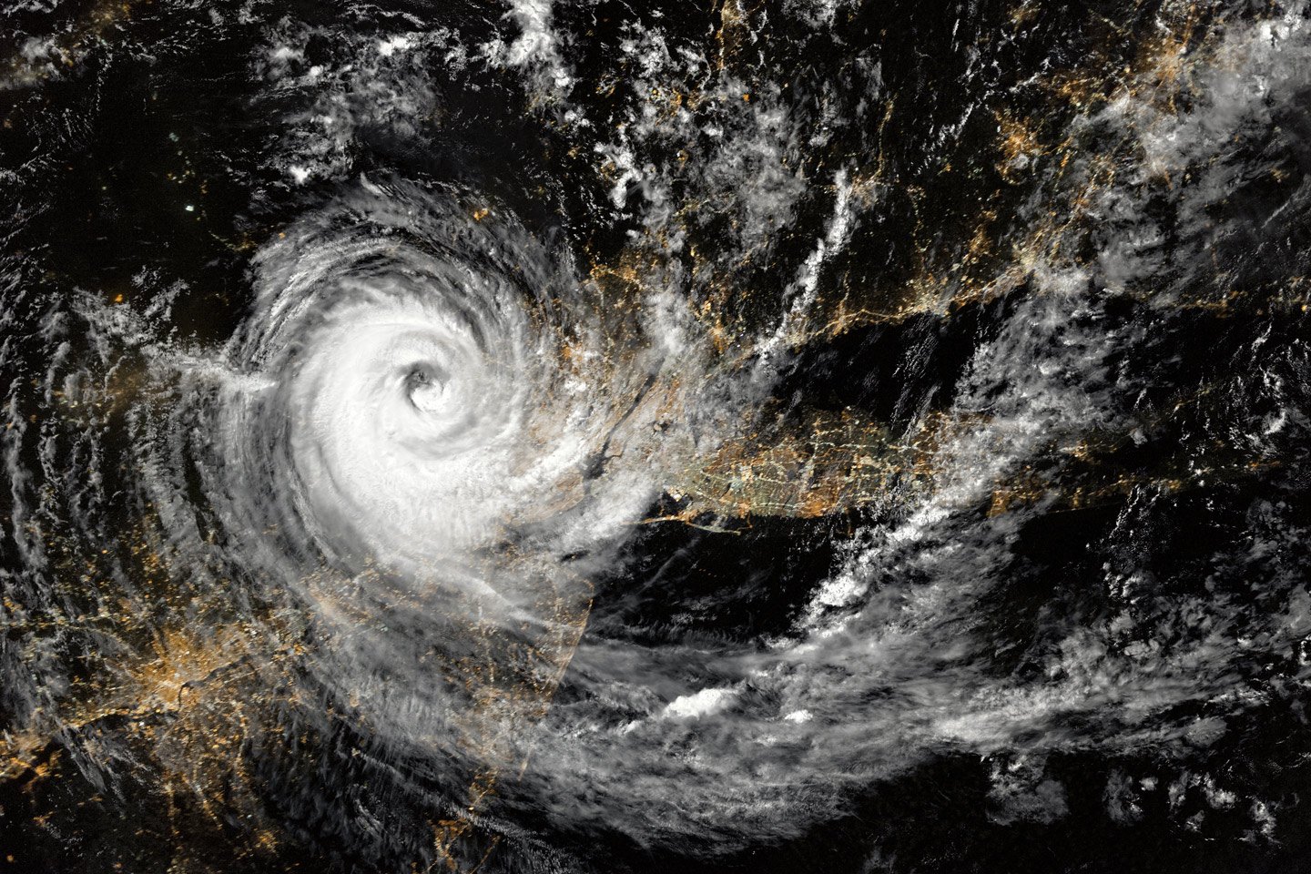 Satellite Storm Image 