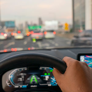 Driver Using Navigation Software 