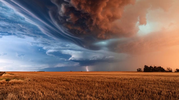 Thunderstorm Over Fields Teaser 