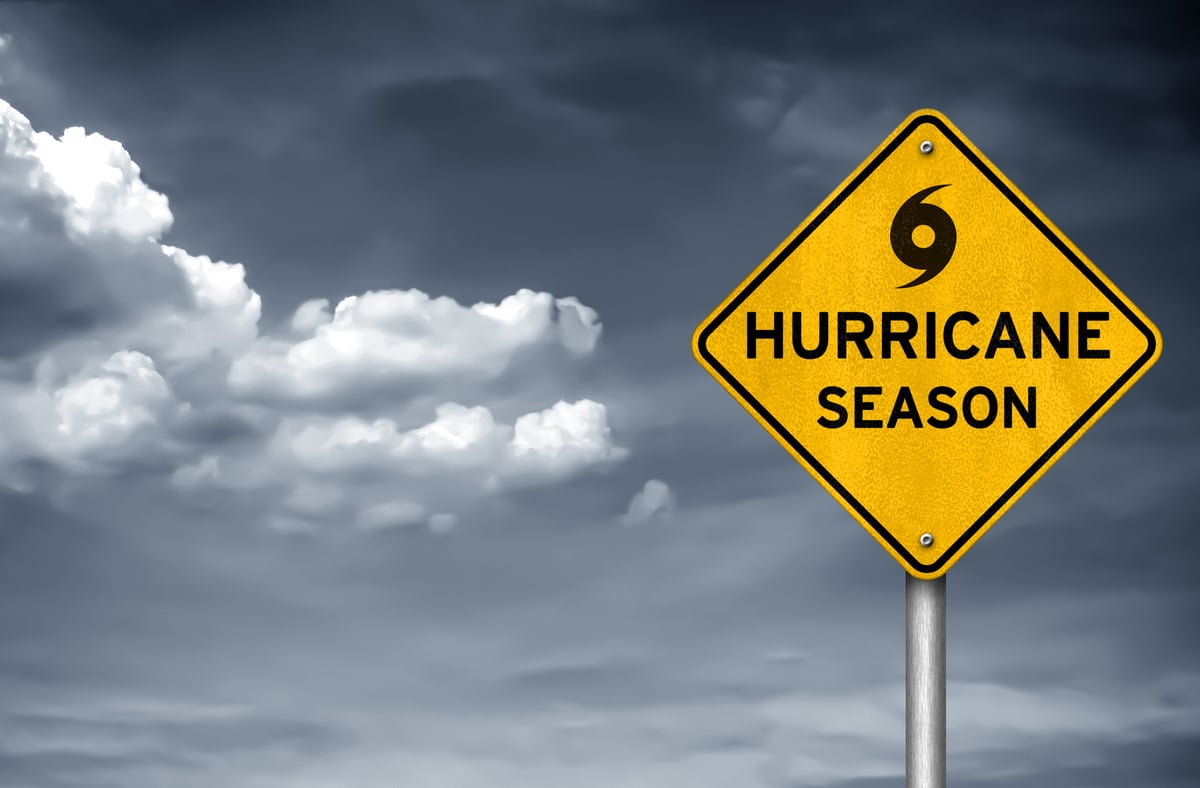 hurricane season sign