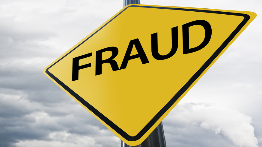 fraud sign