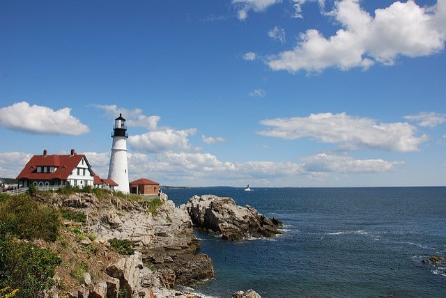 Maine coastline